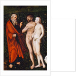 Detail of Garden of Eden by Lucas Cranach the Elder