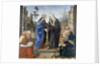 Visitation, With Saint Nicholas and Saint Anthony Abbot by Piero di Cosimo