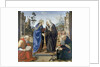 Visitation, With Saint Nicholas and Saint Anthony Abbot by Piero di Cosimo