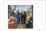 Visitation, With Saint Nicholas and Saint Anthony Abbot by Piero di Cosimo