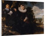 Marriage Portrait of Isaac Massa and Beatrix van der Laen by Frans Hals the Elder