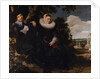 Marriage Portrait of Isaac Massa and Beatrix van der Laen by Frans Hals the Elder