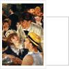 Detail Showing Figures from The Luncheon of the Boating Party by Pierre Auguste Renoir