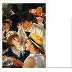 Detail Showing Figures from The Luncheon of the Boating Party by Pierre Auguste Renoir