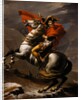 Napoleon on Horseback at the St. Bernard Pass by Jacques-Louis David