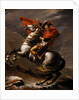 Napoleon on Horseback at the St. Bernard Pass by Jacques-Louis David