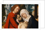 Detail of Lamentation by Gerard David