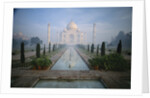 Taj Mahal and Reflecting Pools by Anonymous