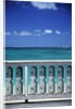 Railing next to the Beach by Anonymous