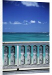 Railing next to the Beach by Anonymous
