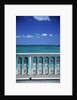 Railing next to the Beach by Anonymous