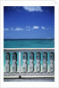 Railing next to the Beach by Anonymous