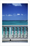 Railing next to the Beach by Anonymous
