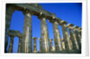 Greek Temple Ruins by Anonymous