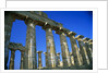 Greek Temple Ruins by Anonymous