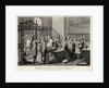 Engraving of a Roman Catholic Baptism by Anonymous