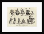 Engraving of the Ten Avatars of Vishnu by Anonymous