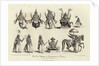 Engraving of the Ten Avatars of Vishnu by Anonymous