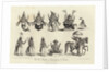 Engraving of the Ten Avatars of Vishnu by Anonymous