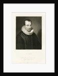 Engraved Portrait of Jacques-Auguste de Thou by Anonymous
