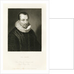 Engraved Portrait of Jacques-Auguste de Thou by Anonymous