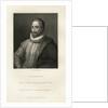 Engraved Portrait of Miguel de Cervantes Saavedra by Anonymous