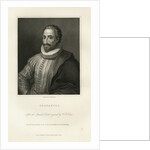 Engraved Portrait of Miguel de Cervantes Saavedra by Anonymous