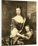 Portrait of Queen Anne and Her Son William, Duke of Gloucester by Michael Dahl