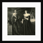 Portrait of Frederick Henry, Prince of Orange, and His Wife Amalia, Countess of Von Solms by Gerard Honthorst