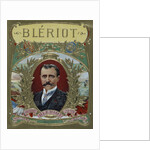Cigar Label Design Celebrating Louis Bleriot's First Flight Across the English Channel by Anonymous