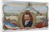 Label Depicting Mr. Bleriot's First Flight Across the Channel by Anonymous