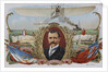 Label Depicting Mr. Bleriot's First Flight Across the Channel by Anonymous
