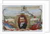 Label Depicting Mr. Bleriot's First Flight Across the Channel by Anonymous