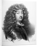 Engraved Portrait of Louis XIV, King of France by Anonymous