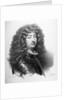 Engraved Portrait of Louis XIV, King of France by Anonymous