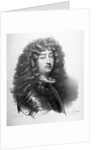 Engraved Portrait of Louis XIV, King of France by Anonymous