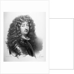 Engraved Portrait of Louis XIV, King of France by Anonymous