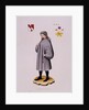 Portrait Print of Geoffrey Chaucer by Anonymous