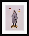 Portrait Print of Geoffrey Chaucer by Anonymous