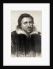 Detail of a Printed Portrait of Ben Jonson by Anonymous