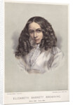 Portrait of Elizabeth Barrett Browning by Anonymous