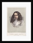 Portrait of Elizabeth Barrett Browning by Anonymous