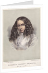 Portrait of Elizabeth Barrett Browning by Anonymous