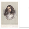 Portrait of Elizabeth Barrett Browning by Anonymous