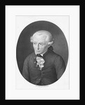 Immanuel Kant Engraving by Anonymous