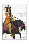 Print Depicting King Louis XIII on Horseback by Corbis