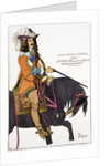 Print Depicting King Louis XIII on Horseback by Corbis