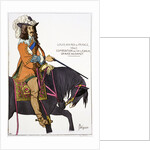 Print Depicting King Louis XIII on Horseback by Anonymous