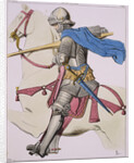 Print Depicting a Knight in Armor on Horseback by Anonymous