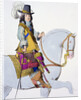 Print Depicting King Louis XIV on Horseback by Anonymous